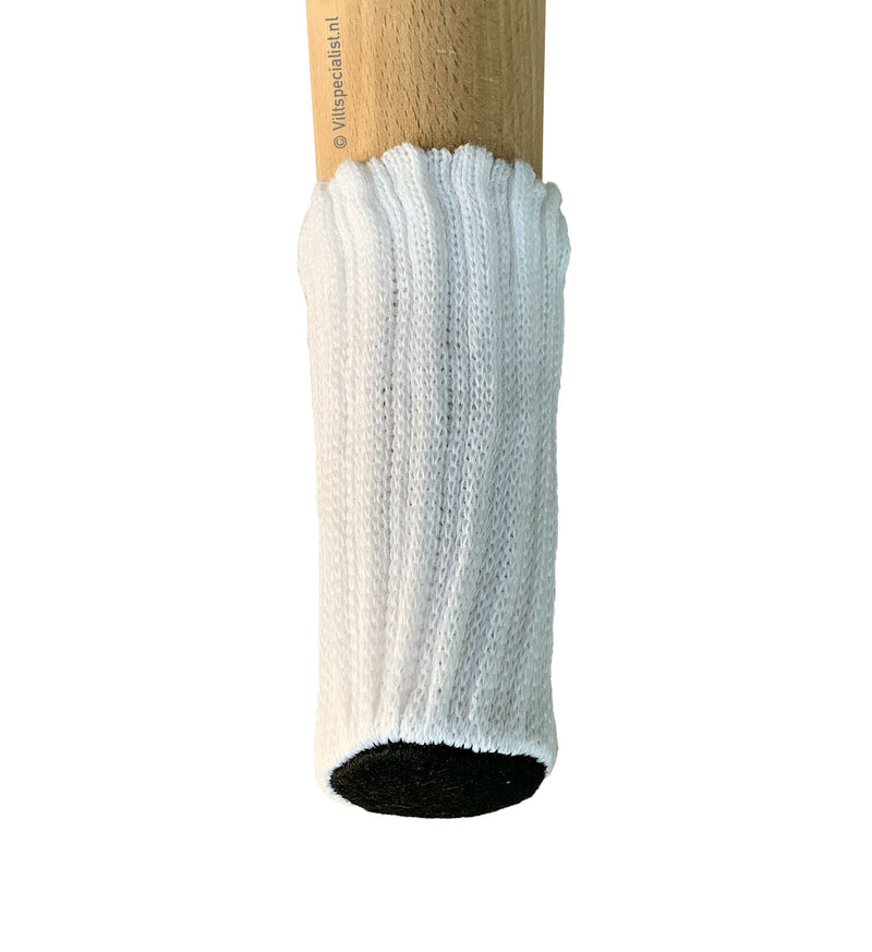 Meubelvilt Stoel Sokken Wit Stoelpoot sokken