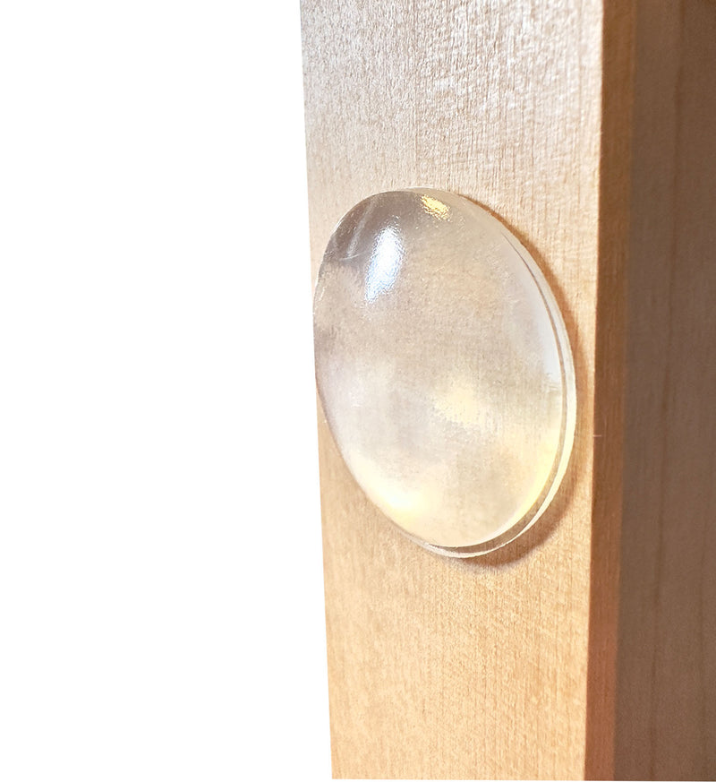 Zelfklevende deurstoppers | deurbuffers transparant 1 stuk